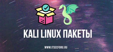 Загрузка и установка необходимых пакетов на Kali Linux