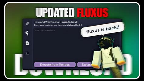 Загрузка и установка Fluxus Roblox