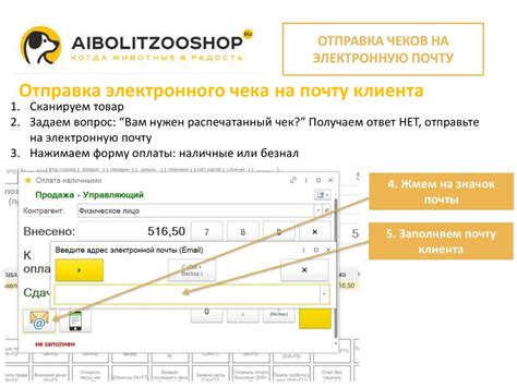 Запрос чеков на почту