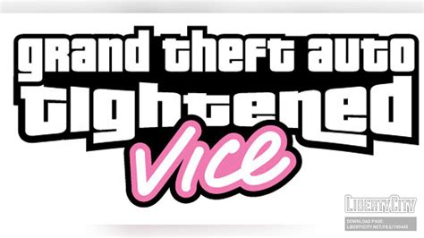 Запуск игры с установленным модом tightened Vice City