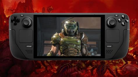 Запуск игры Doom Eternal на Steam Deck