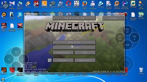 Запуск Minecraft с установленным снапшотом