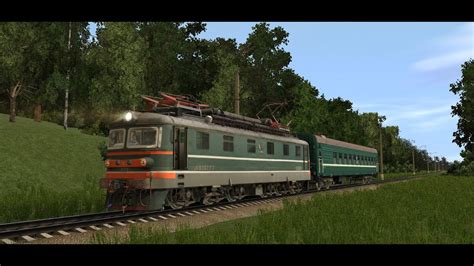 Запуск Trainz и выбор желаемого сценария