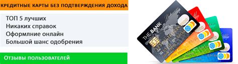 Зачем нужна кредитная карта без подтверждения дохода