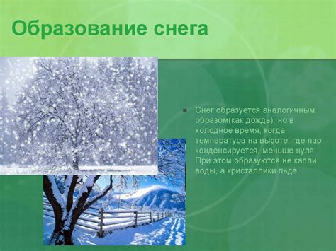 Зима – волшебство снега и инея