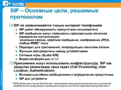 Знакомство с протоколом SIP