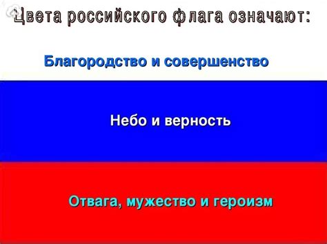 Значение флага России в современном обществе