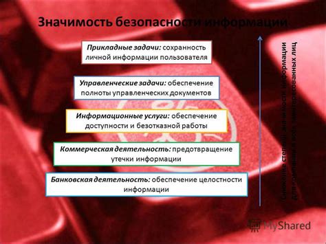 Значимость правильной информации