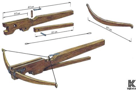 Изготовление и улучшение арбалета
