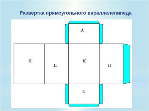 Изготовление основы параллелепипеда