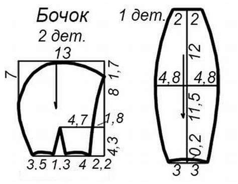 Изготовление основы чепчика