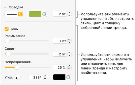 Изменение внешнего вида боковой панели