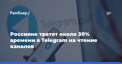 Изменение времени в Telegram на Realme