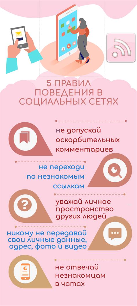 Изменение ее поведения в социальных сетях