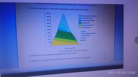 Изменение природных зон в результате климатических факторов