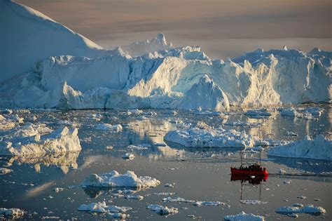 Изменение уровня моря в результате ледниковых обрушений