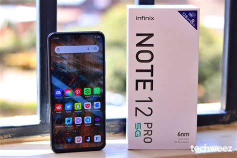 Изменение формата времени на Infinix 12 Pro