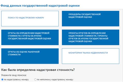 Изменения кадастровой стоимости по годам