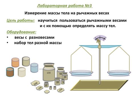 Измерение веса продукта на весах