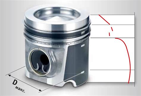 Измерение диаметра поршня