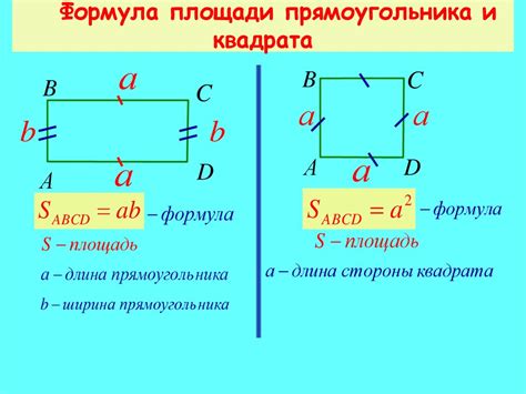 Измерение и отметка размеров прямоугольника