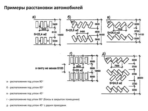 Измерение и разметка установочных мест