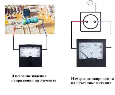 Измерение напряжения на тэне