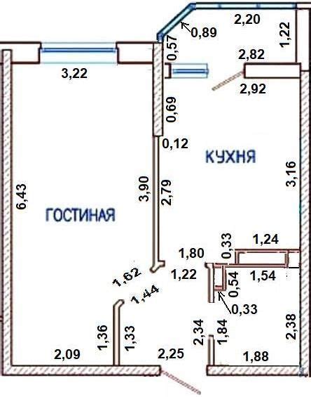 Измерение площади квартиры