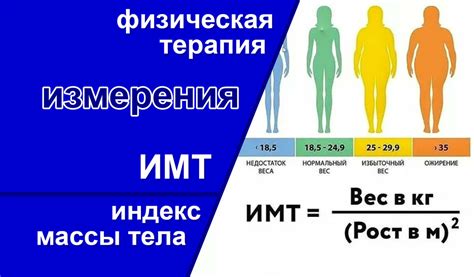 Измерение телесной массы и расчет Индекса Массы Тела (ИМТ)