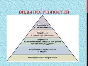 Изучение собственных потребностей