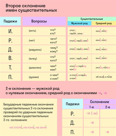 Имя существительное - склонение и числительное