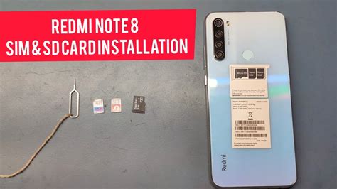 Инициализация SD карты на Redmi Note 8 Pro