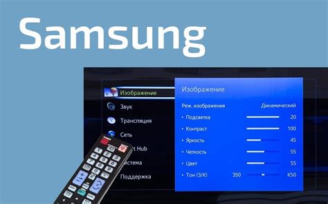 Инструкции для настройки телевизора Samsung