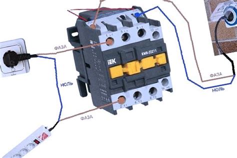 Инструкция: подключение магнитного пускателя на 220в
