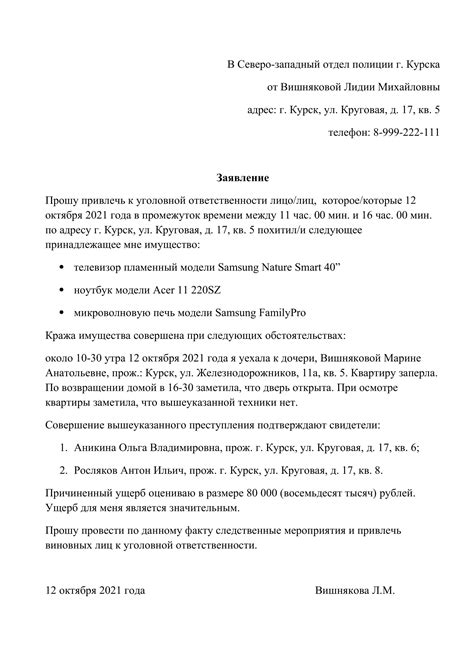 Инструкция и советы по получению заявления из полиции