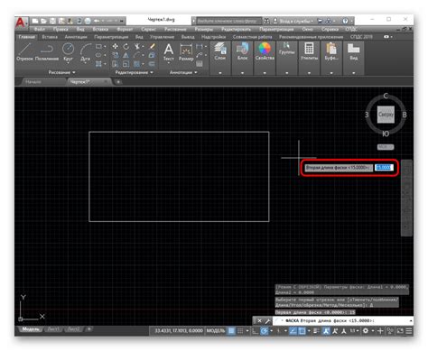 Инструкция по нарисованию фаски в AutoCAD