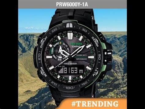 Инструкция по настройке часов Casio ProTrek