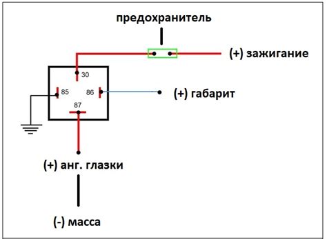 Инструкция по подключению четырехконтактного реле на туманки