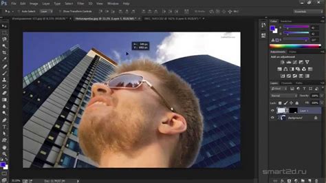 Инструкция по удалению фона автомобиля в динамике с помощью Photoshop