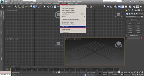 Инструкция по установке единиц измерения в программе 3D Max