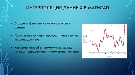 Интерполяция данных для достижения гладкости