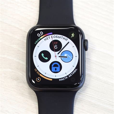 Интерфейс приложения Apple Watch