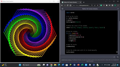 Искусство рисования звезды в Python Turtle