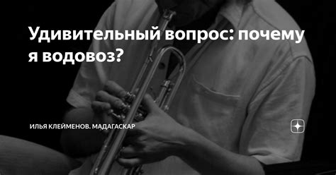 Исполнитель песни "Почему я - водовоз"