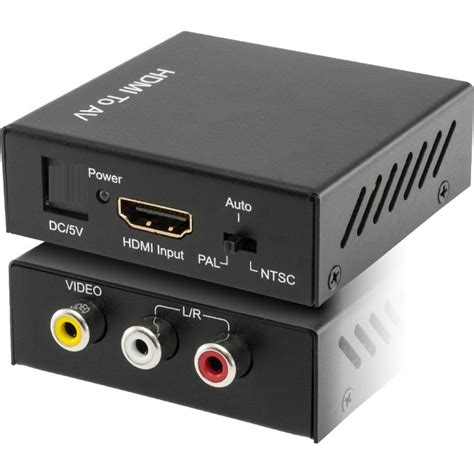 Использование адаптера AV to HDMI