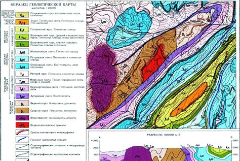 Использование анализа геологической карты