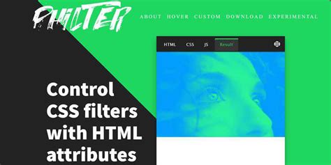 Использование библиотеки CSS Filter