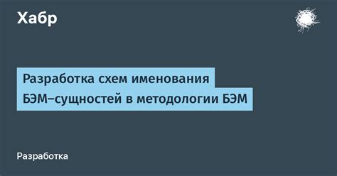 Использование блоков в методологии БЭМ