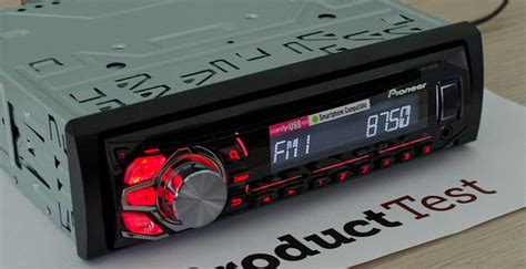 Использование дополнительных функций магнитолы Pioneer DEH-1600UB