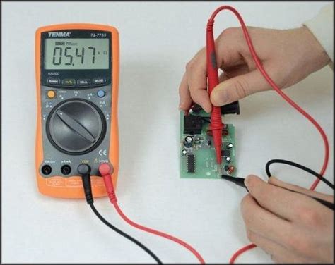 Использование мультиметра для измерения сопротивления